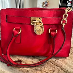 Michael Kors Red Handbag